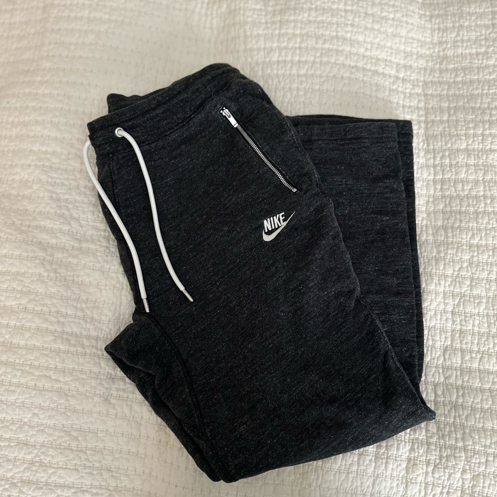 Nike Dry Taper Training Sweatpants Men Gray Size Large